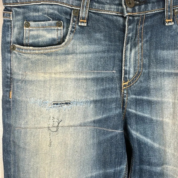 Rag & Bone The Dre Straight Leg Denim Jeans - Picture 5 of 9